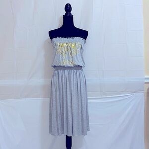 Sky Strapless Dress Size Large NWOT